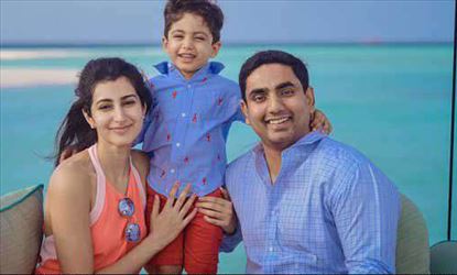 Nara Lokesh-Brahmani picture went viral on social media within no time